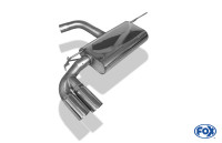 FOX Endschalldämpfer 2x80mm Typ 25 passend für Seat Leon 5F FOX Endschalldämpfer 2x80mm Typ 25 passend für Seat Leon 5F