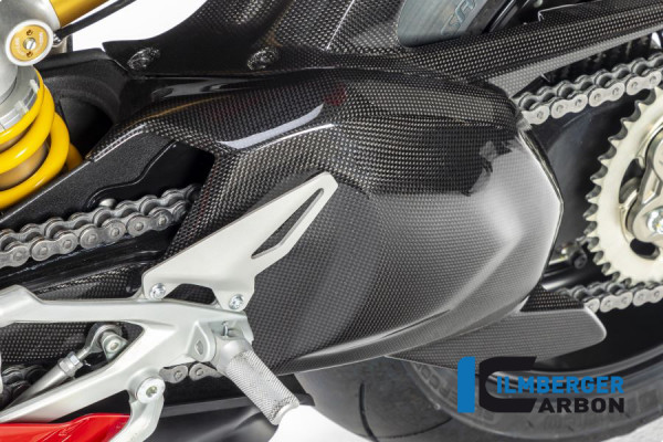 Ilmberger Carbon Schwingenabdeckungen glanz für Ducati Panigale V4 / V4S ab 2018