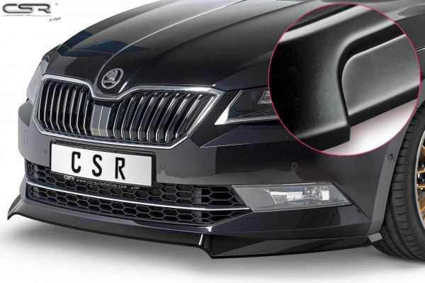 Cup-Spoilerlippe mit ABE für Skoda Superb III (3V) CSL401-L Lackierfreundlich
