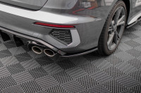 Heck Ansatz Flaps Diffusor V.2 passend für Audi S3 Limousine 8Y Heck Ansatz Flaps Diffusor V.2 passend für Audi S3 Limousine 8Y