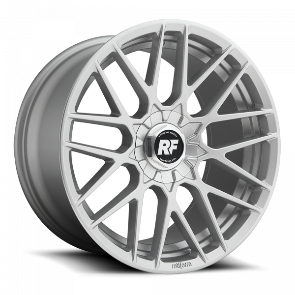 Rotiform RSE ET35 plate Front - Silber