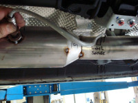 Kat-Rohr mit 200 Zellen passend für Mitsubishi Lancer Ralliart Kat-Rohr mit 200 Zellen passend für Mitsubishi Lancer Ralliart