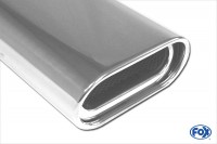 FOX Endschalldämpfer Ø60mm Typ 53 passend für Opel Astra G Caravan FOX Endschalldämpfer Ø60mm Typ 53 passend für Opel Astra G Caravan