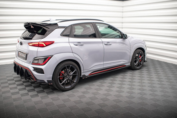 Seitenschweller Ansatz V.1 + Flaps passend für Hyundai Kona N Mk1