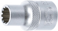 Steckschlüssel-Einsatz Gear Lock SW 10 mm Innenvierkant 12,5 mm (1/2 Zoll) Steckschlüssel-Einsatz Gear Lock SW 10 mm Innenvierkant 12,5 mm (1/2 Zoll)