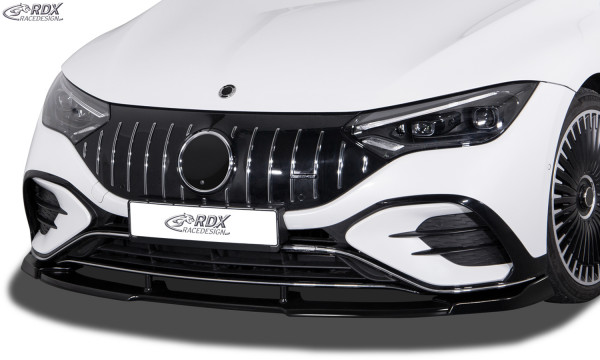 RDX Frontspoiler VARIO-X für MERCEDES EQE Limousine, auch AMG & AMG-Line (V295, 2022+) Frontlippe Fr