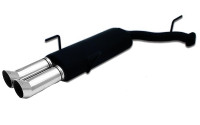 Ulter Sportauspuff passend für Opel Vectra B Facelift 1999–2002 mit 2 Endrohren Ø80 Ulter Sportauspuff passend für Opel Vectra B Facelift 1999–2002 mit 2 Endrohren Ø80