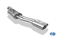 FOX Endschalldämpfer passend für VW Vento 135x80 Edelstahl FOX Endschalldämpfer passend für VW Vento 135x80 Edelstahl