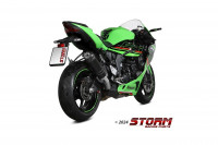 STORM by MIVV GP-C Edelstahl Schwarz Auspuff passend für Kawasaki ZX-6R 636 2024 STORM by MIVV GP-C Edelstahl Schwarz Auspuff passend für Kawasaki ZX-6R 636 2024