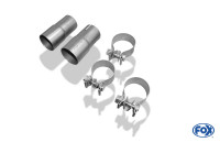 FOX Mittelschalldämpferersatzrohr Ø70mm passend für VW Golf V und VI TSI / Eos 1F FOX Mittelschalldämpferersatzrohr Ø70mm passend für VW Golf V und VI TSI / Eos 1F