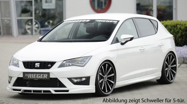 Rieger Seitenschweller rechts für Seat Leon FR (5F) 3-tür. (SC) 01.13-