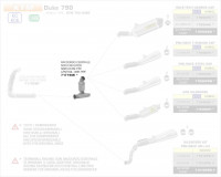 Arrow Katersatzrohr passend für KTM 790/890 Duke, Adventure & CF Moto 800 MT Arrow Katersatzrohr passend für KTM 790/890 Duke, Adventure & CF Moto 800 MT