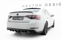 Heck Ansatz Flaps Diffusor V.3 passend für Skoda Superb Mk3 Heck Ansatz Flaps Diffusor V.3 passend für Skoda Superb Mk3