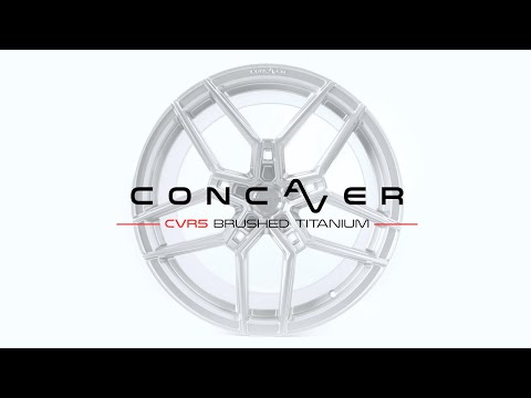 Concaver CVR5 22x11,5 ET17-61 Brushed Titanium Felge