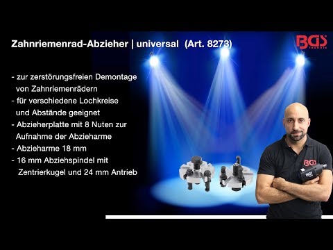 Zahnriemenrad-Abzieher universal