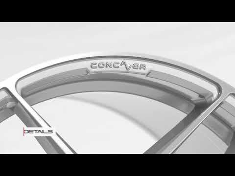 Concaver CVR3 19x8,5 ET20-45 Brushed Titanium Felge