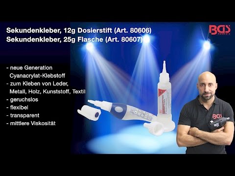 Sekundenkleber mittelviskos Flasche mit Standfuß 25 g