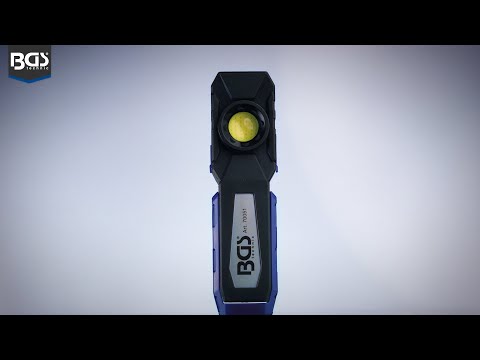 COB-LED-Werkstattleuchte mit Magnet und Haken | klappbar