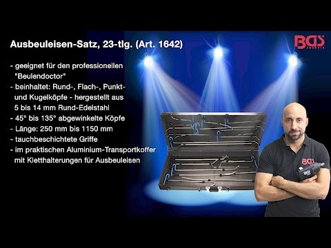 BGS Vakuum-Ausbeul-Satz mit Gleithammer (mit Handpumpe)