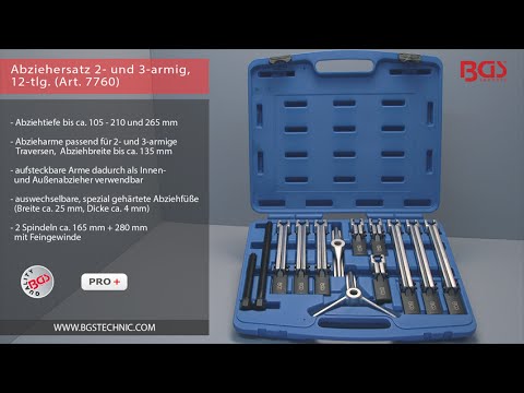 BGS Außen-/Innenabzieher-Satz 13-tlg.