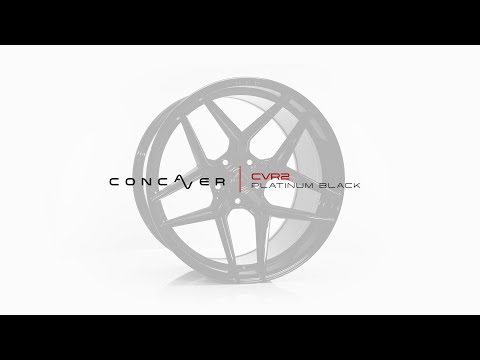 Concaver CVR2 Felge 19x8,5 ET45 5x112 Platinum Black