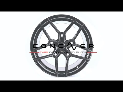 Concaver CVR5 22x11,5 ET17-61 Alufelge Double Tinted Black