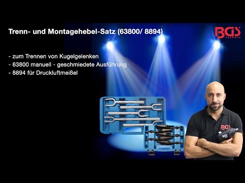 Kugelgelenk-Trenngabel-Satz 5-tlg. passend für Druckluft-Meißel-Satz