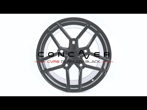 Concaver CVR5 19x8,5 ET20-45 Platinum Black Felge