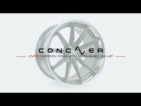Concaver CVR8 20x10,5 ET0-28 Felge Carbon Graphite