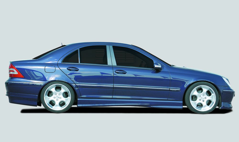 Rieger Seitenschweller links passend für Mercedes C-Klasse W203 ...